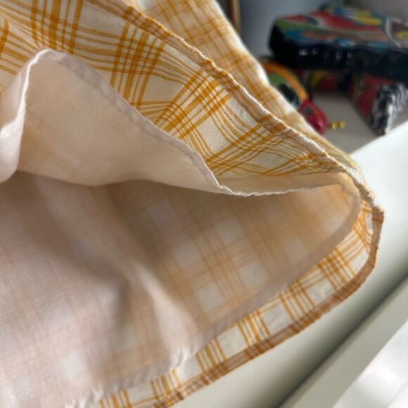 Forever 21 Yellow Plaid Dress Small - Picture 12 of 15